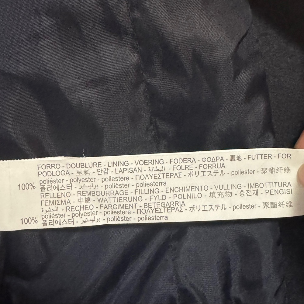 Zara Baby Girl Black and Cream Long Sleeve Jacket - Picture 11 of 12
